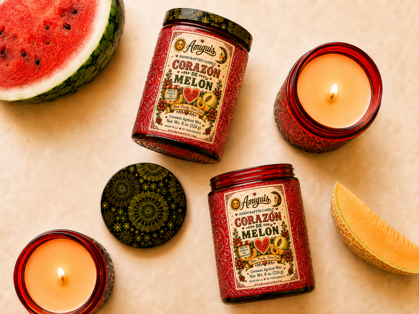 Corazon de Melon Candle