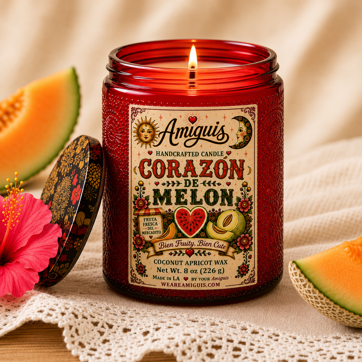 Corazon de Melon Candle