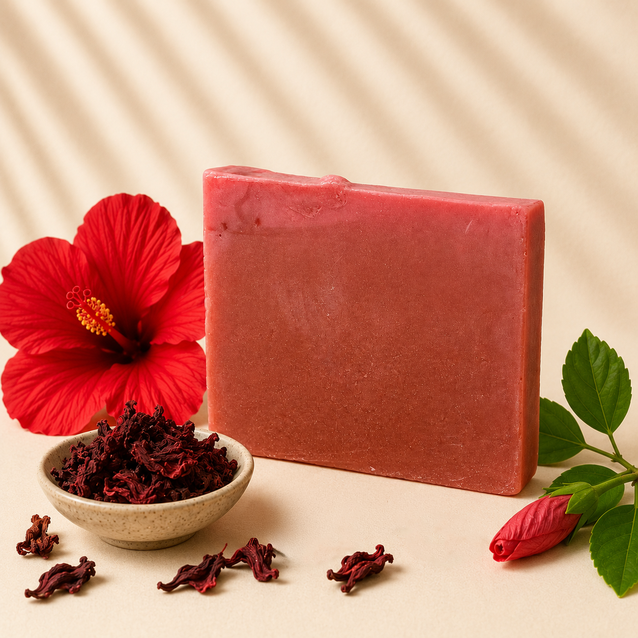 Hibiscus Sol Soap Bar