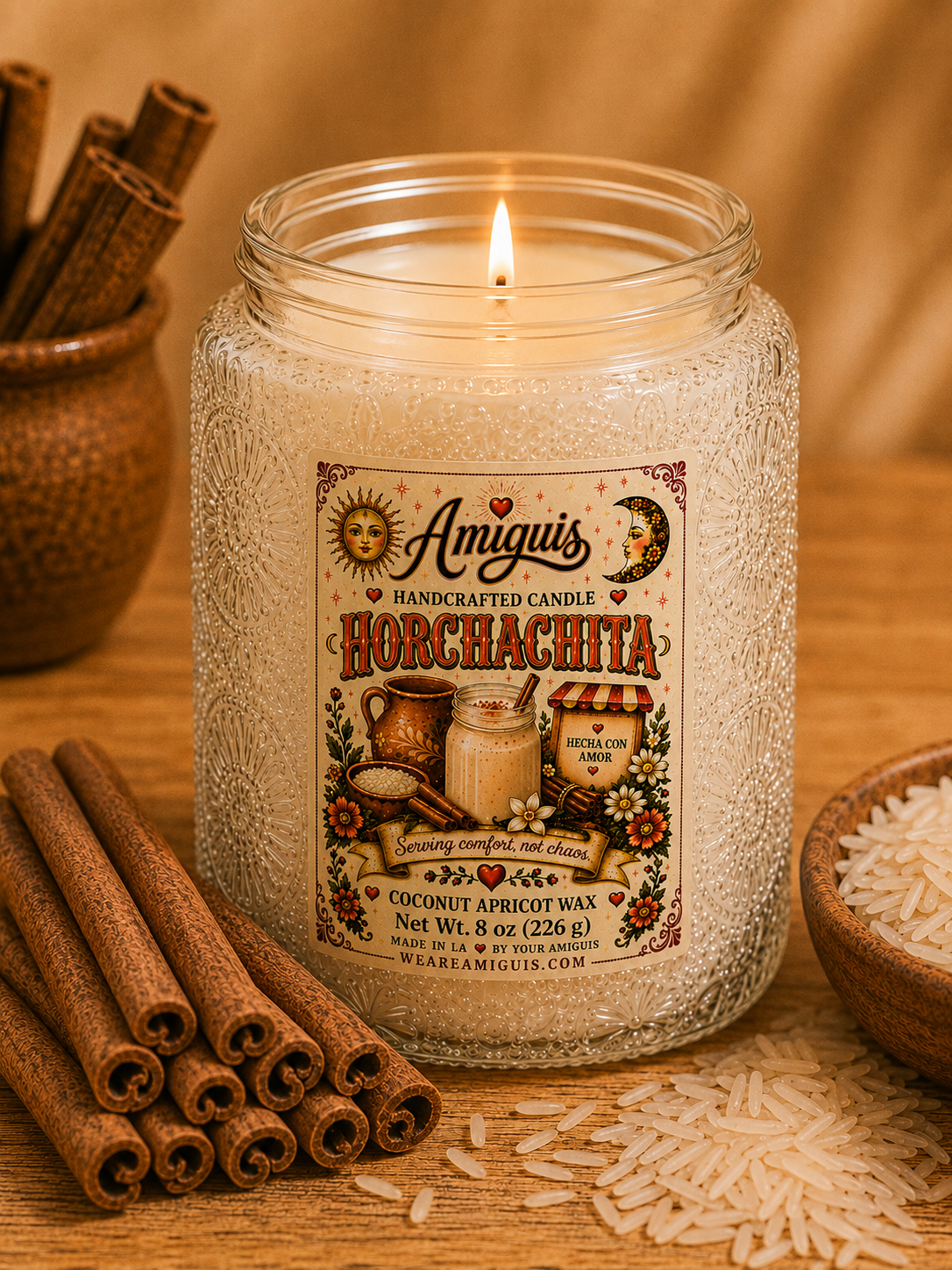 Horchachita Candle