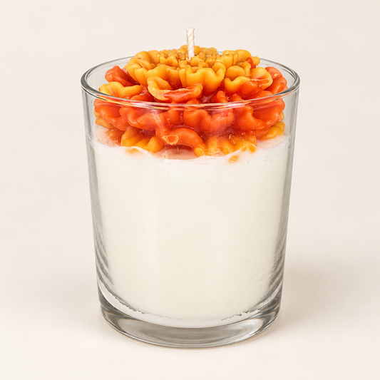 Cempasúchil Sol Candle