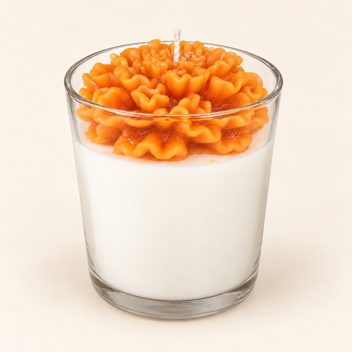 Cempasúchil Sol Candle